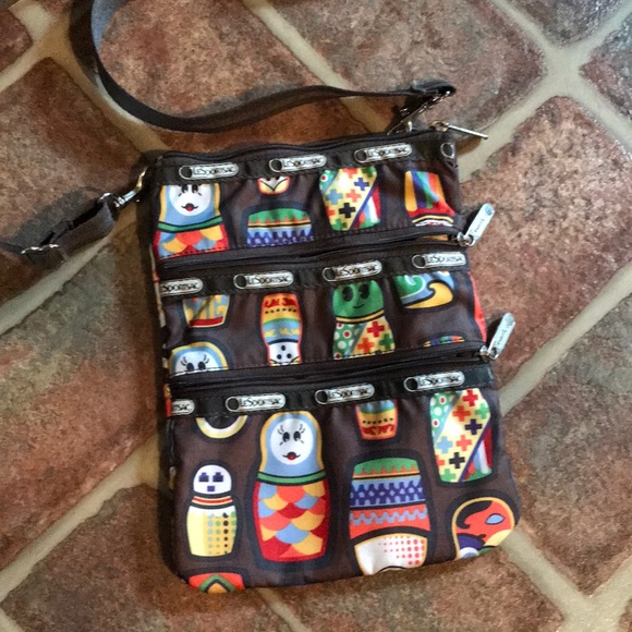 Lesportsac Handbags - Lesportsacs kasey crossbody nesting dolls